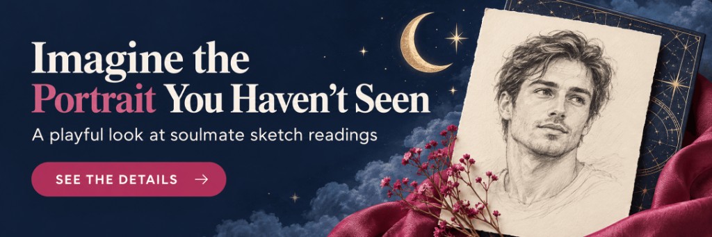 Imagine the portrait you haven't seen. A playful look at soulmate sketch readings.